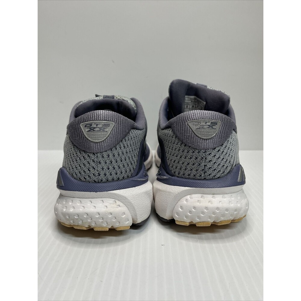 Brooks Womens Adrenaline GTS 20 Gray Running Shoes Sneaker Size 8 B - Picture 4 of 11